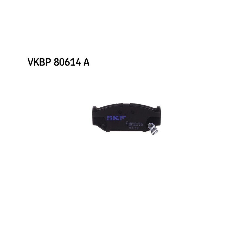 Bremsbelagsatz, Scheibenbremse SKF VKBP 80614 A f&uuml;r SUZUKI, Vorderachse