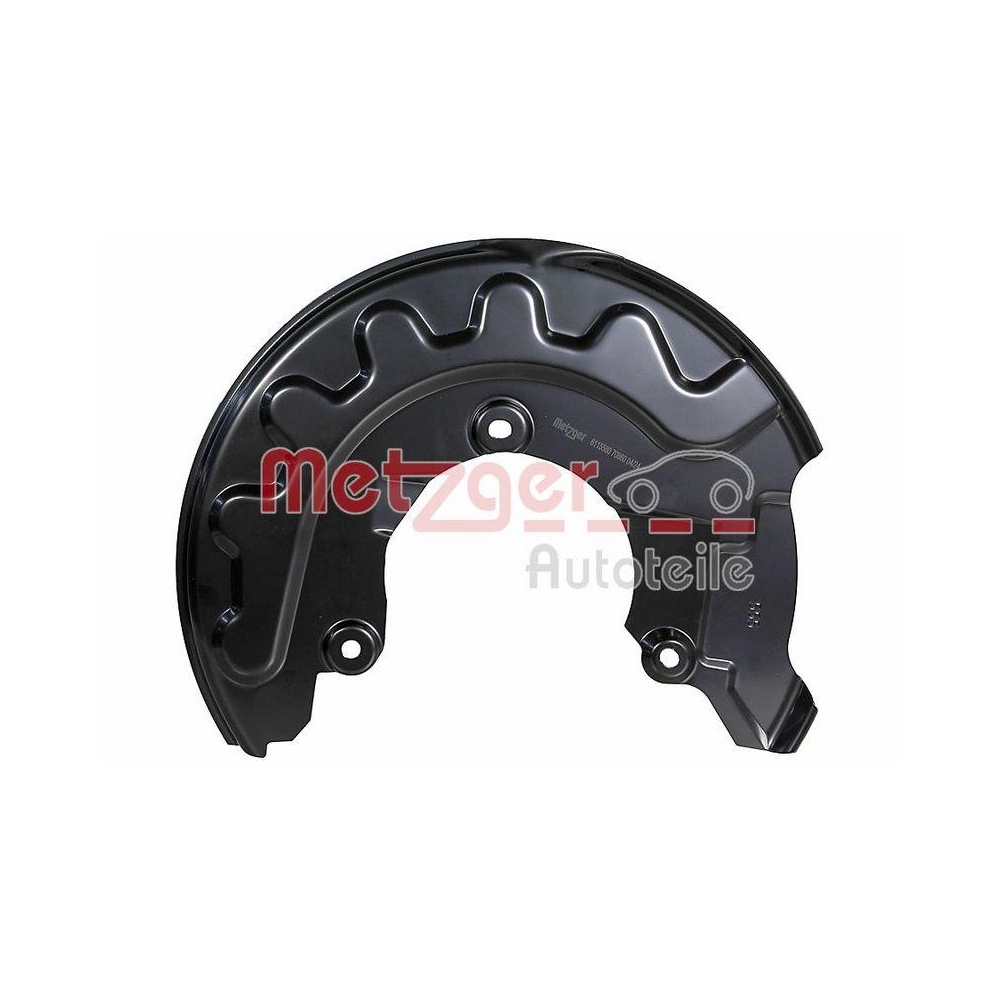 Spritzblech, Bremsscheibe METZGER 6115580 für AUDI SEAT SKODA VW
