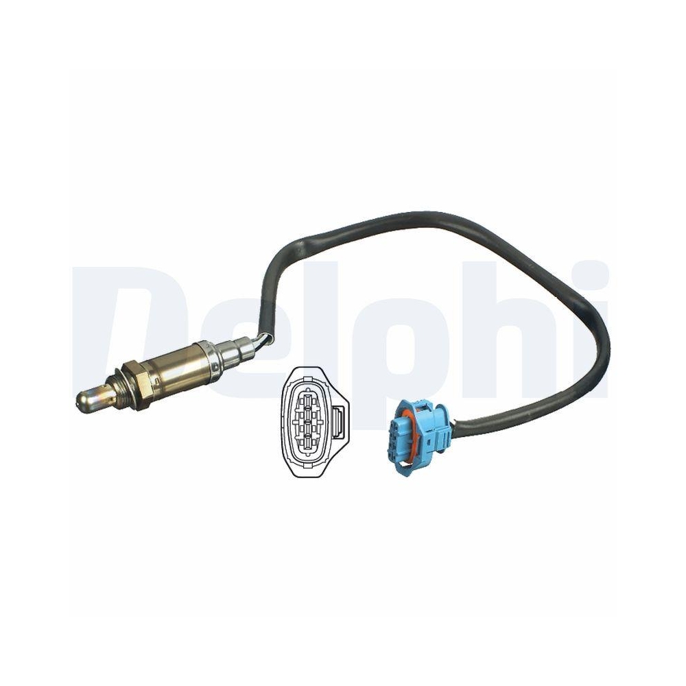 DELPHI ES11089-12B1 Lambdasonde f&uuml;r CHEVROLET GENERAL MOTORS, vor Katalysator