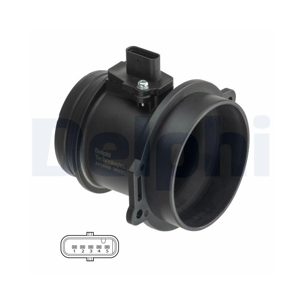 DELPHI AF10406-12B1 Luftmassenmesser f&uuml;r AUDI VW VAG