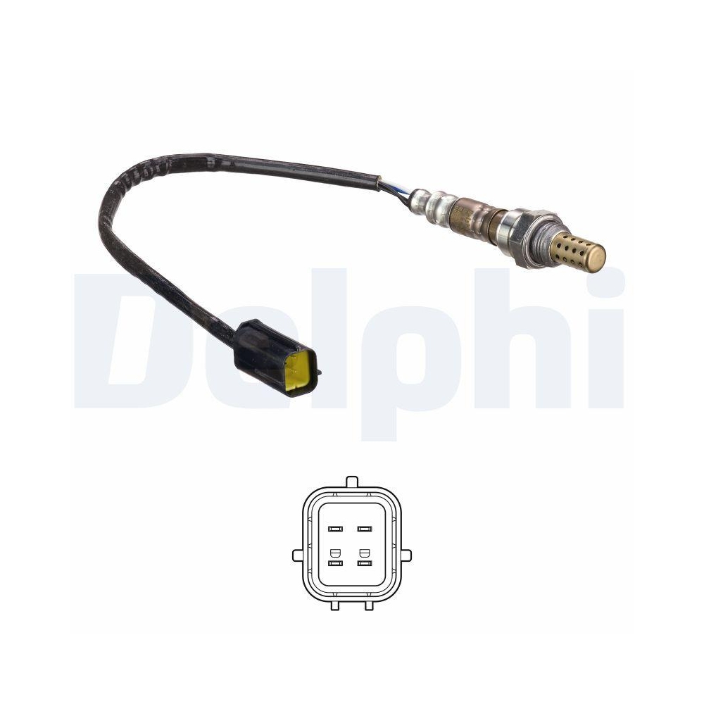 DELPHI ES21325-12B1 Lambdasonde f&uuml;r CHEVROLET DAEWOO, nach Katalysator