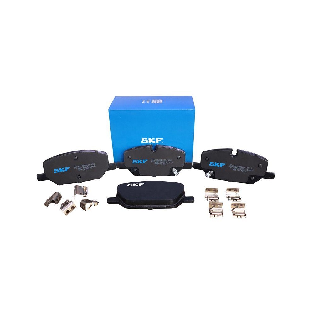 Bremsbelagsatz, Scheibenbremse SKF VKBP 81347 A f&uuml;r OPEL VAUXHALL, Vorderachse