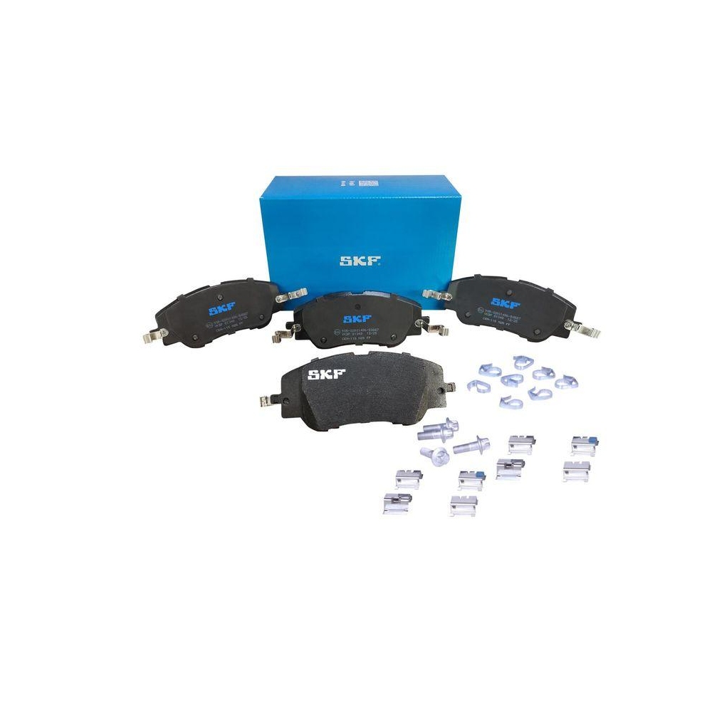Bremsbelagsatz, Scheibenbremse SKF VKBP 81348 f&uuml;r CITRO&Euml;N PEUGEOT, Vorderachse