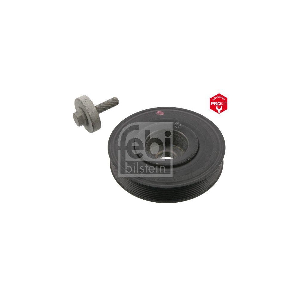 FEBI BILSTEIN Riemenscheibe, Kurbelwelle 36247 ProKit f&uuml;r RENAULT