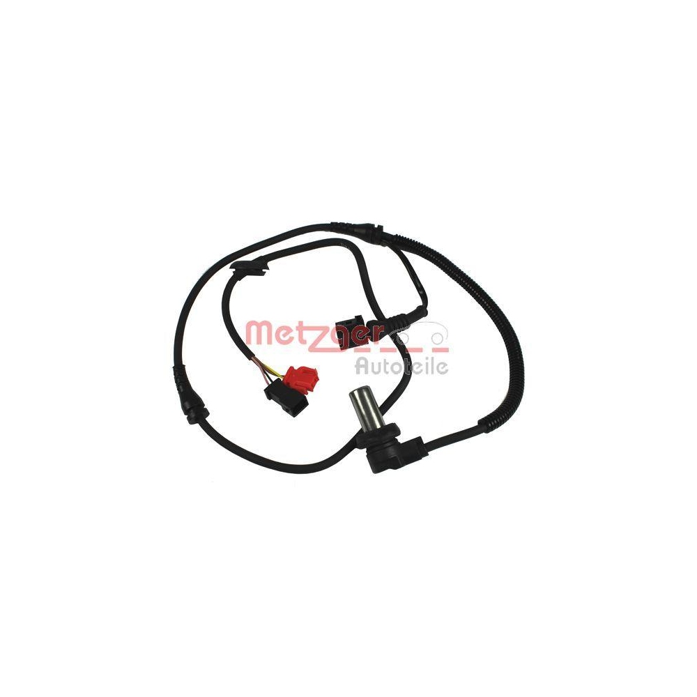 Sensor, Raddrehzahl METZGER 0900069 f&uuml;r VAG, Vorderachse links