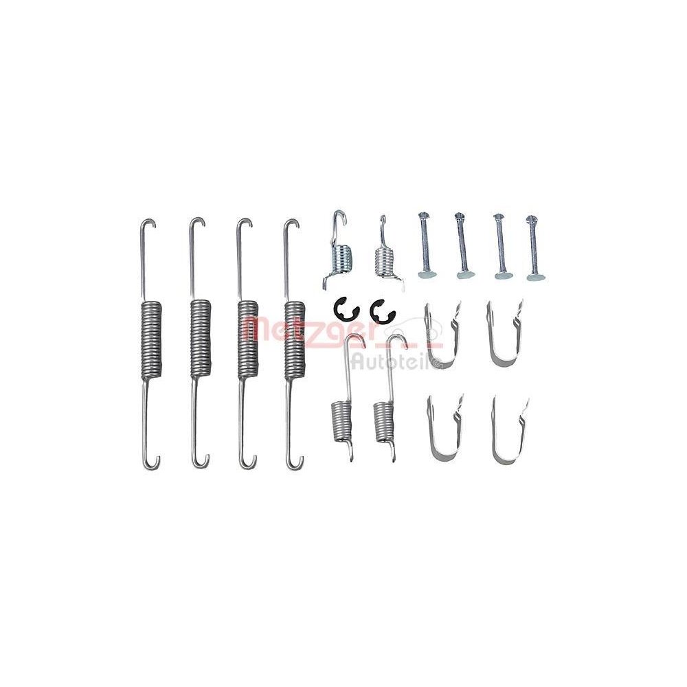 Zubeh&ouml;rsatz, Bremsbacken METZGER 105-0636 f&uuml;r MAZDA, Hinterachse