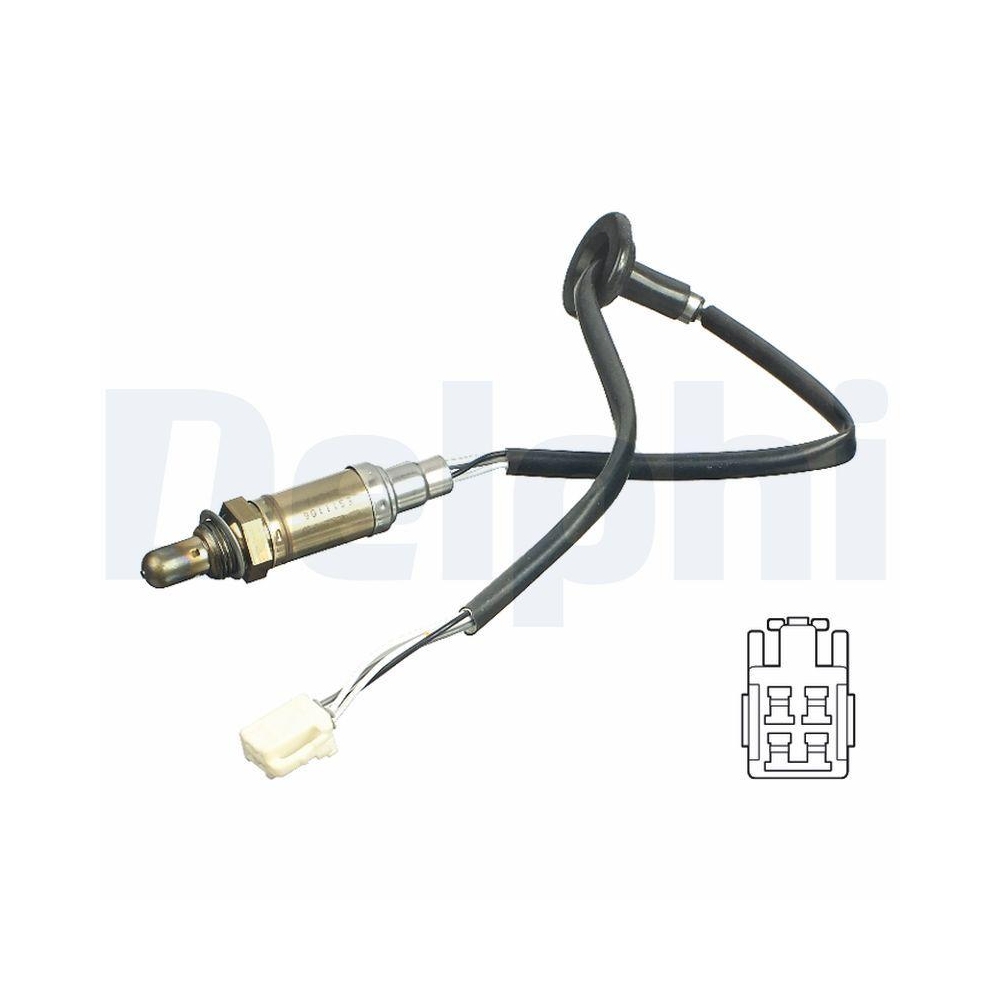 DELPHI ES11106-12B1 Lambdasonde f&uuml;r TOYOTA, nach Katalysator, vor Katalysator