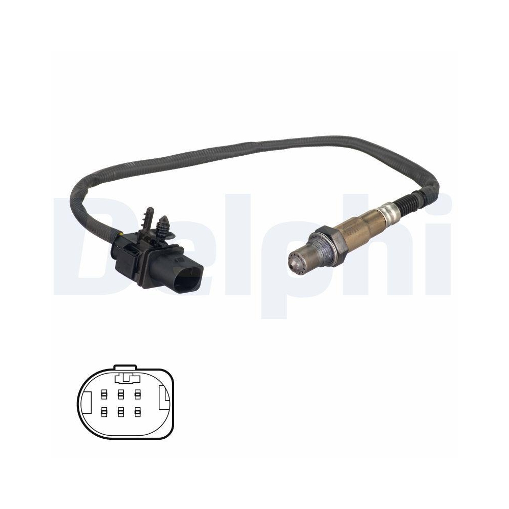 DELPHI ES21327-12B1 Lambdasonde f&uuml;r CITRO&Euml;N PEUGEOT, vor Katalysator