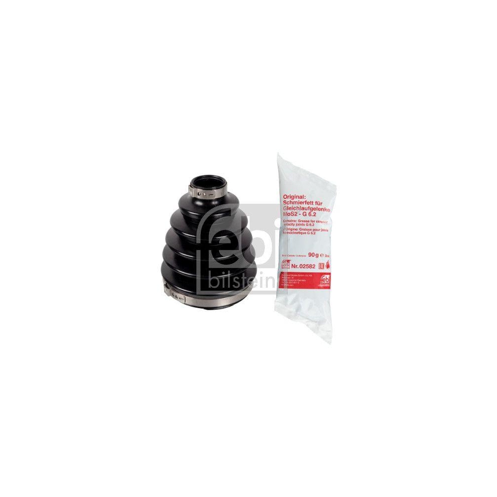 FEBI BILSTEIN Faltenbalgsatz, Antriebswelle 172880 f&uuml;r AUDI, Vorderachse links