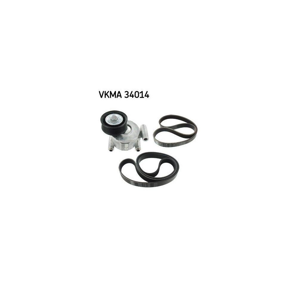 Keilrippenriemensatz SKF VKMA 34014 f&uuml;r FORD MAZDA VOLVO FORD (CHANGAN)