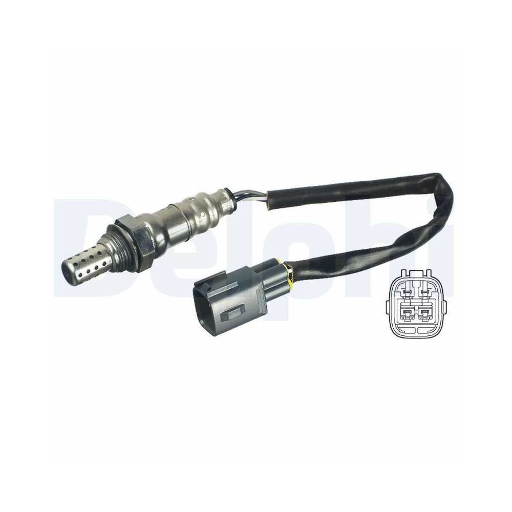 DELPHI ES20446-12B1 Lambdasonde f&uuml;r CITRO&Euml;N PEUGEOT TOYOTA, vor Katalysator