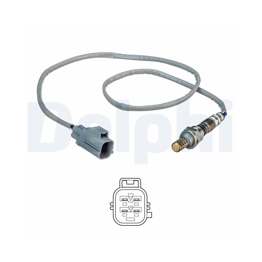 DELPHI ES21328-12B1 Lambdasonde f&uuml;r VOLVO, nach Katalysator