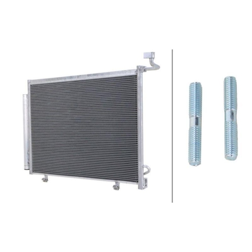 HELLA 8FC 366 221-861 Kondensator, Klimaanlage >>> Easy2Fit <<< f&uuml;r FORD