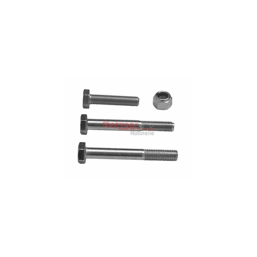 Montagesatz, Lenker METZGER 55000318 f&uuml;r OPEL, Vorderachse links