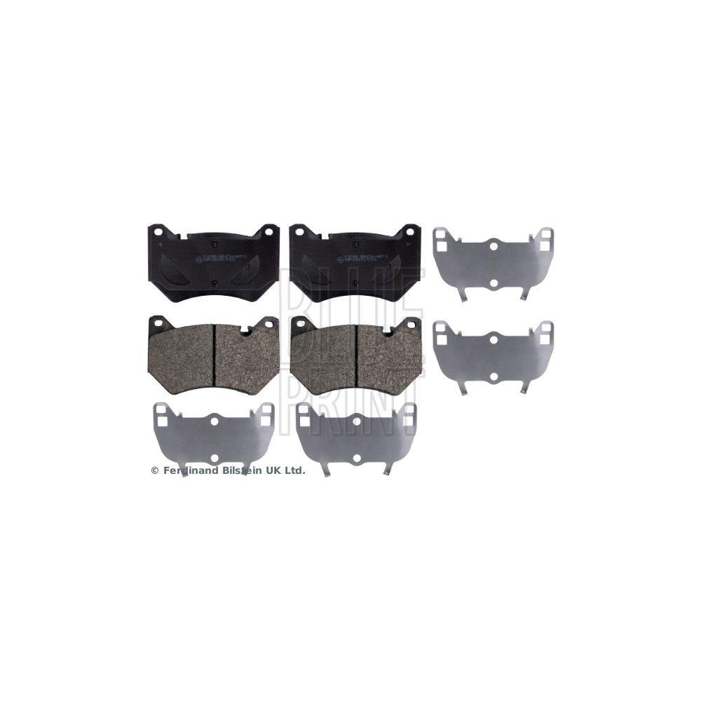 Bremsbelagsatz, Scheibenbremse BLUE PRINT ADBP420077 f&uuml;r AUDI, Vorderachse