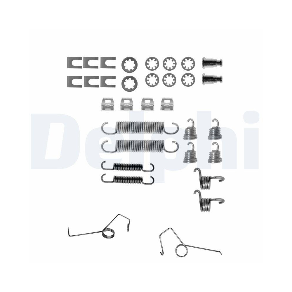 DELPHI LY1123 Zubeh&ouml;rsatz, Bremsbacken f&uuml;r RENAULT, Hinterachse