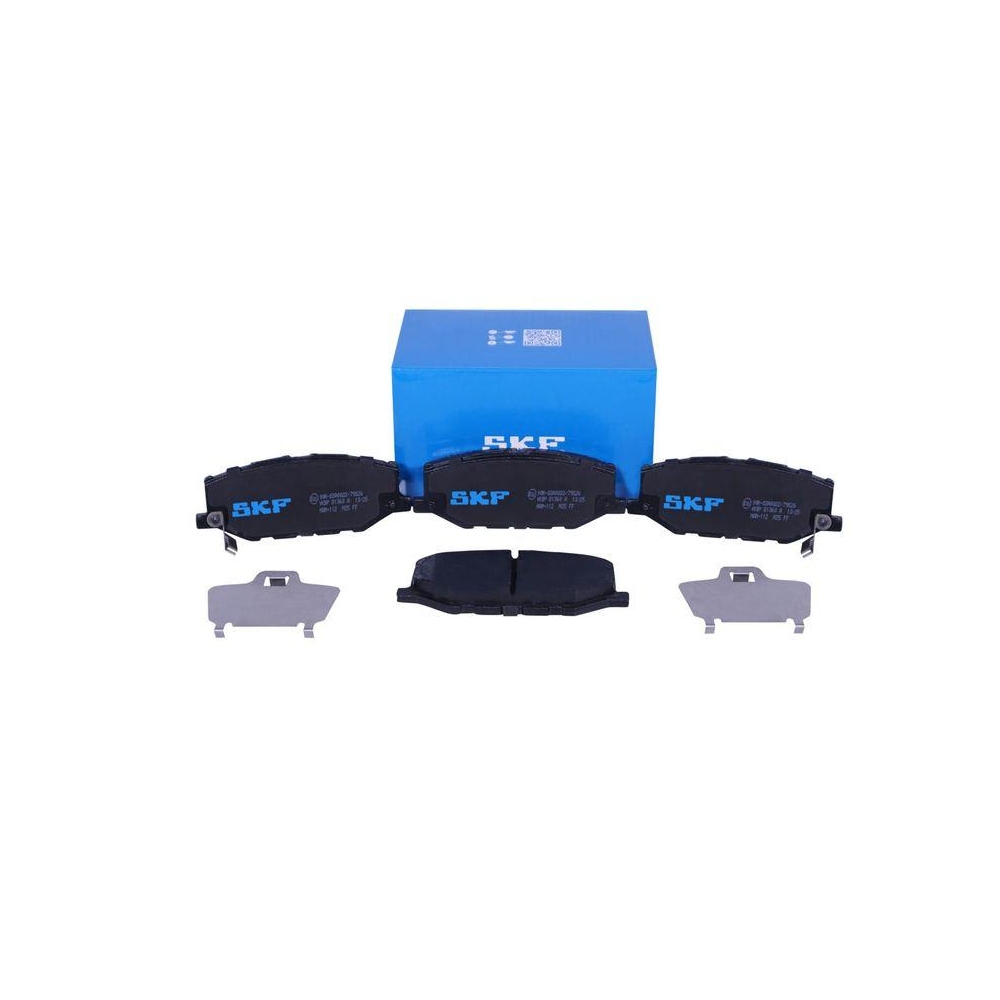 Bremsbelagsatz, Scheibenbremse SKF VKBP 81360 A f&uuml;r SUZUKI, Vorderachse