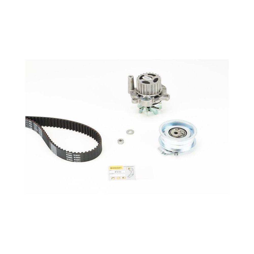 Wasserpumpe + Zahnriemensatz CONTINENTAL CTAM CT908WP2 für