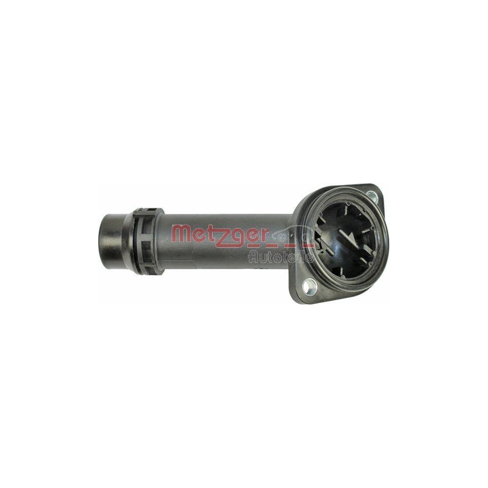 K&uuml;hlmittelflansch METZGER 4010135 f&uuml;r VAG, Motorblock, Thermostat, links