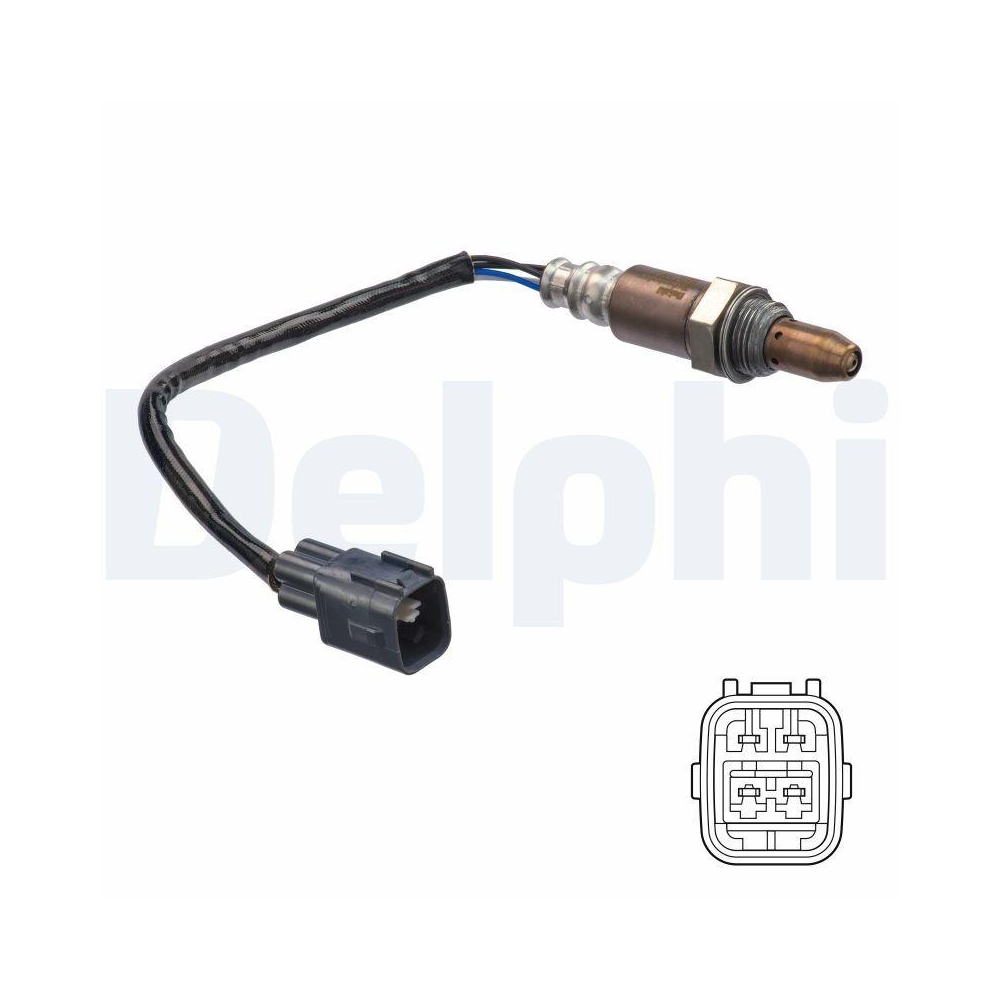 DELPHI ES21330-12B1 Lambdasonde f&uuml;r TOYOTA LEXUS, vor Katalysator, vorne rechts