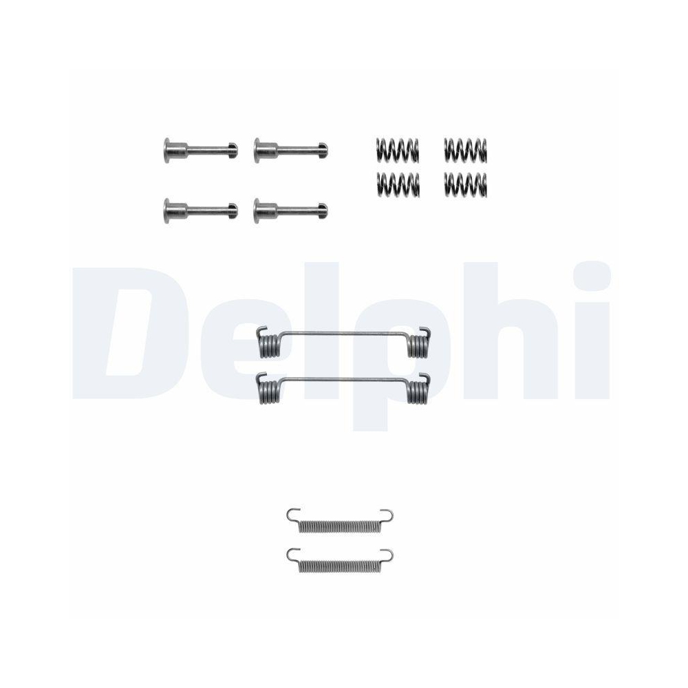 DELPHI LY1125 Zubeh&ouml;rsatz, Bremsbacken f&uuml;r, Hinterachse
