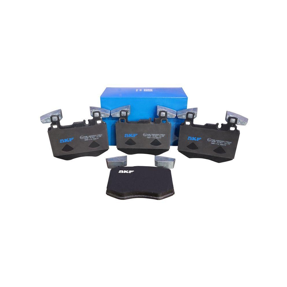 Bremsbelagsatz, Scheibenbremse SKF VKBP 81361 f&uuml;r MERCEDES-BENZ, Vorderachse