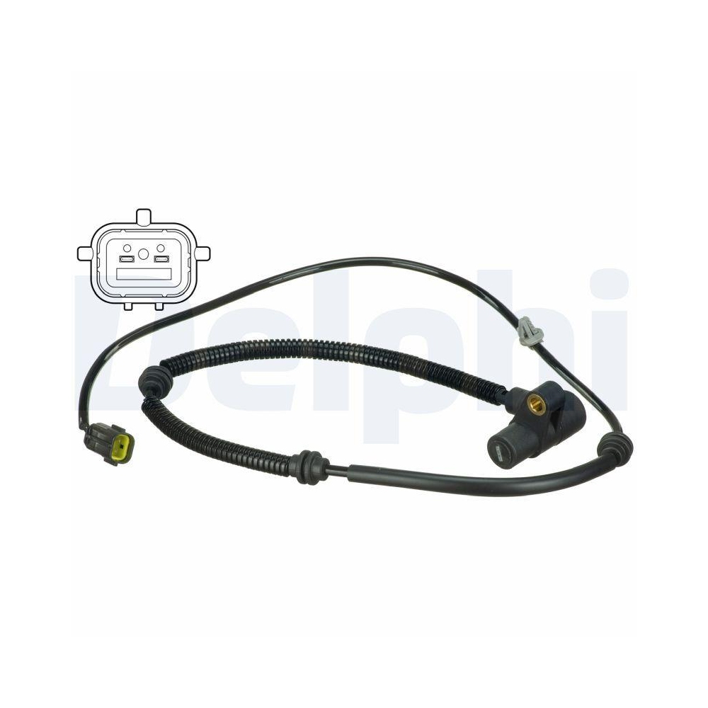 DELPHI SS20515 Sensor, Raddrehzahl f&uuml;r KIA, Vorderachse links