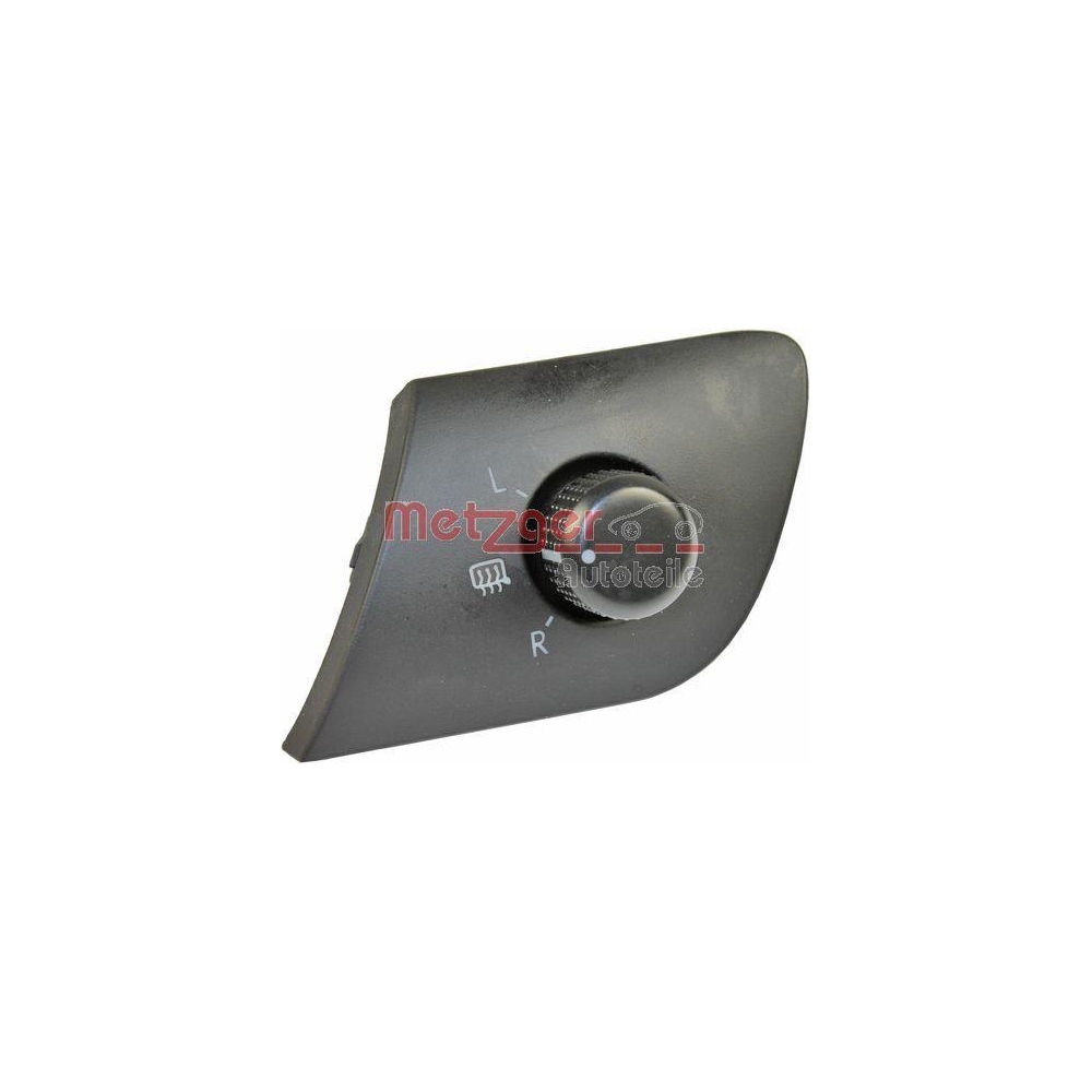 Schalter, Außenspiegelverstellung METZGER 0916370 für VAG