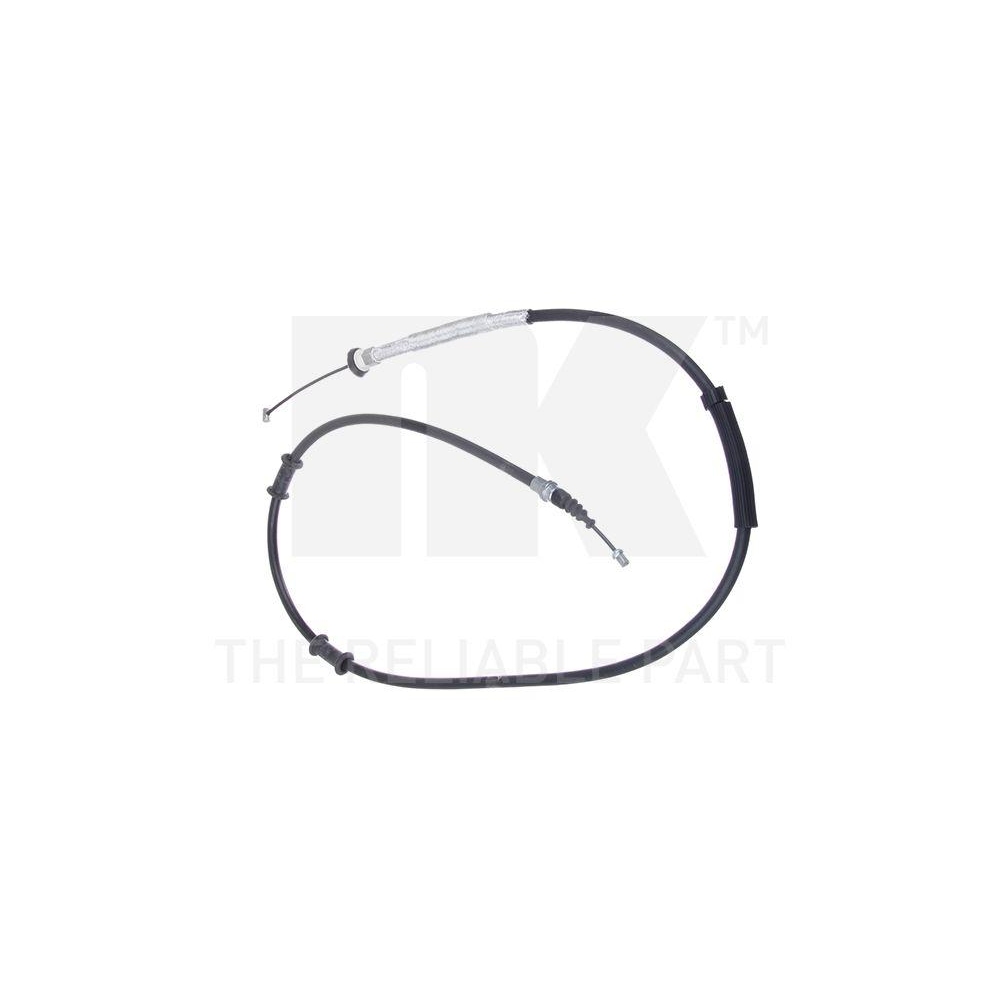 Seilzug, Feststellbremse NK 9023134 f&uuml;r ALFA ROMEO FIAT ABARTH, rechts