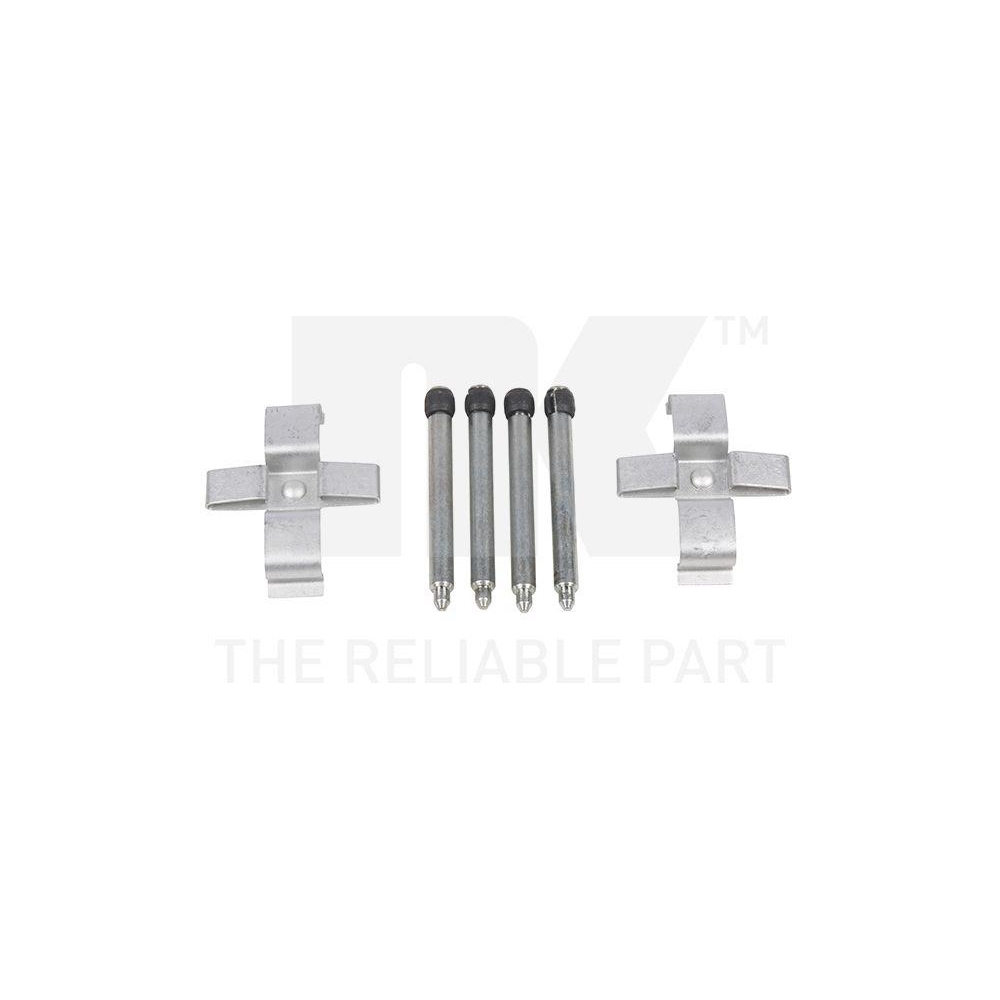 Zubehörsatz, Scheibenbremsbelag NK 7933195 für, Hinterachse