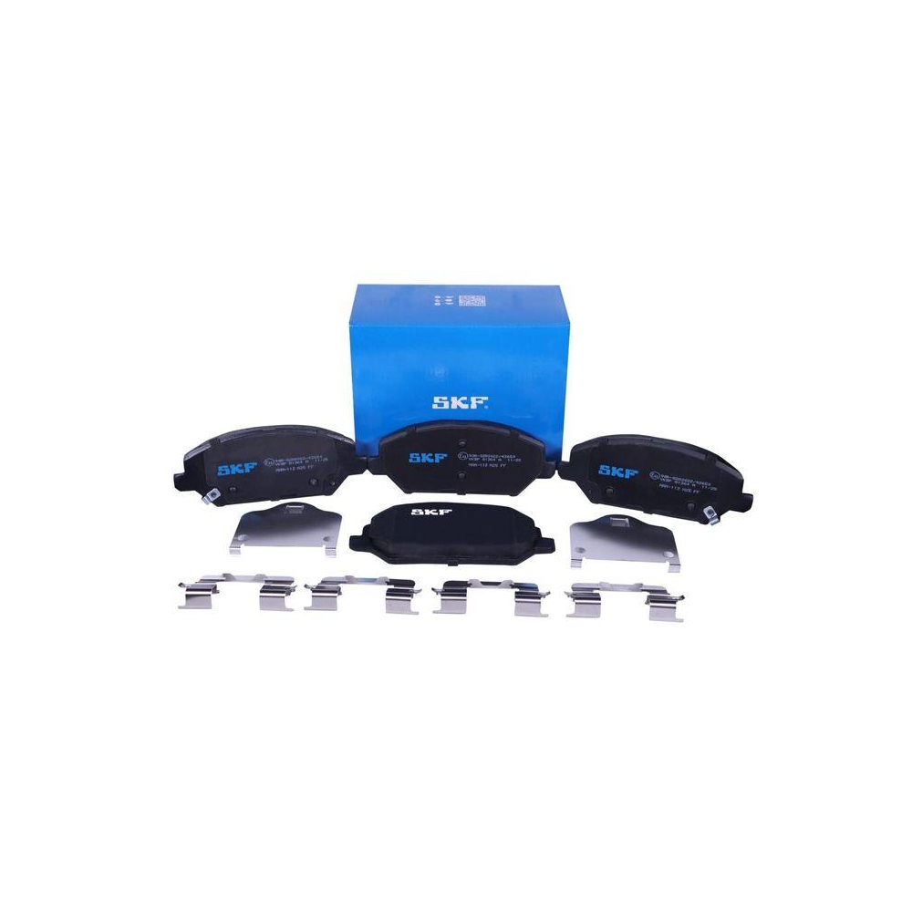 Bremsbelagsatz, Scheibenbremse SKF VKBP 81364 A f&uuml;r HYUNDAI, Vorderachse
