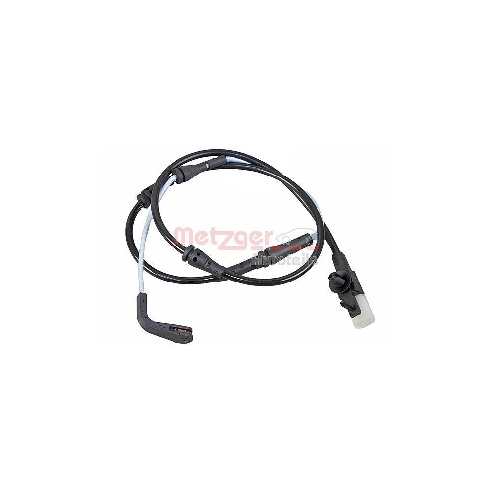 Warnkontakt, Bremsbelagverschlei&szlig; METZGER 1190337 f&uuml;r JAGUAR, Vorderachse