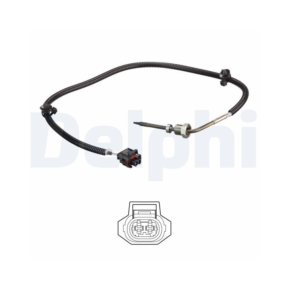 DELPHI TS30197 Sensor, Abgastemperatur f&uuml;r OPEL VAUXHALL