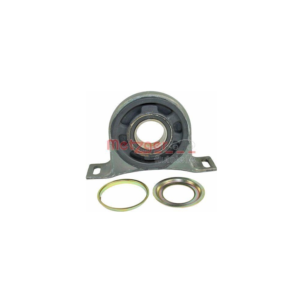 Lagerung, Gelenkwelle METZGER 8070121 für MERCEDES-BENZ VW, hinten
