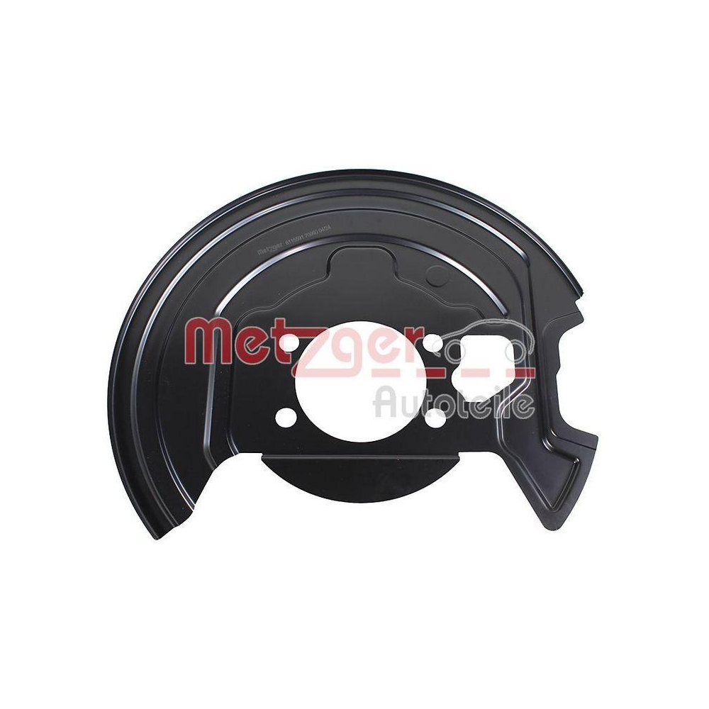 Spritzblech, Bremsscheibe METZGER 6115591 GREENPARTS f&uuml;r NISSAN