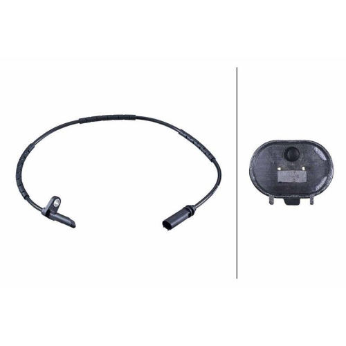 HELLA 6PU 358 252-821 Sensor, Raddrehzahl f&uuml;r BMW, Hinterachse