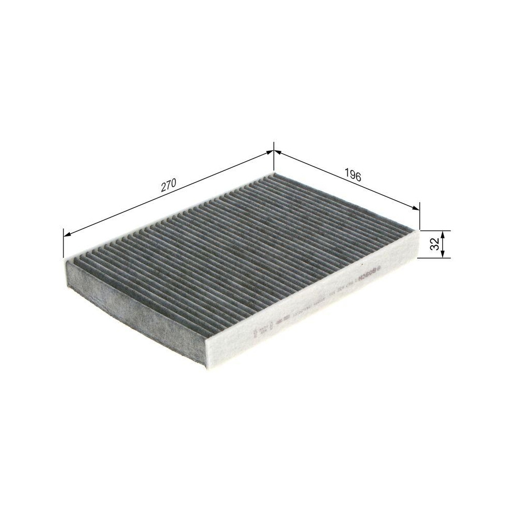 Filter, Innenraumluft BOSCH 1 987 432 311 f&uuml;r CITRO&Euml;N PEUGEOT VALMET