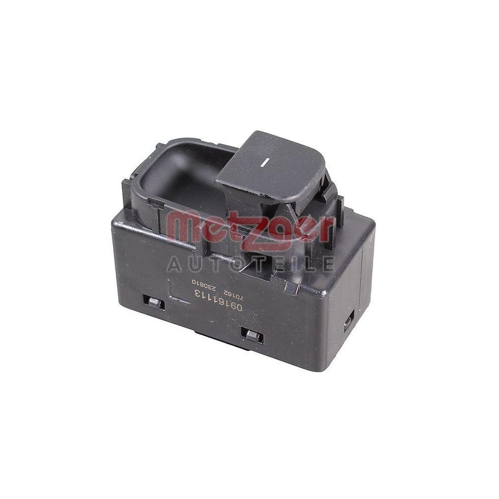 Schalter, Fensterheber METZGER 09161113 GREENPARTS für TESLA, beifahrerseitig