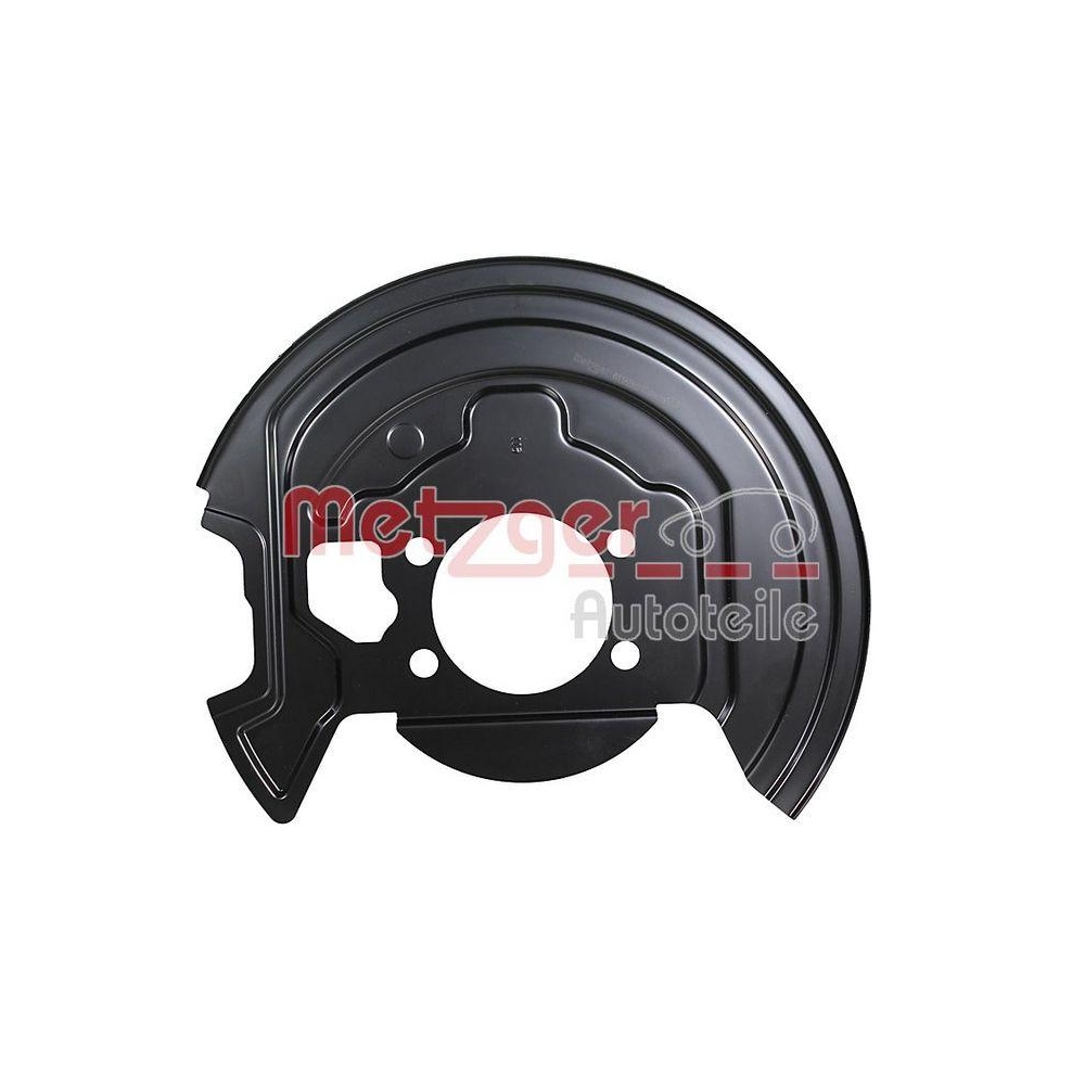 Spritzblech, Bremsscheibe METZGER 6115592 GREENPARTS für NISSAN