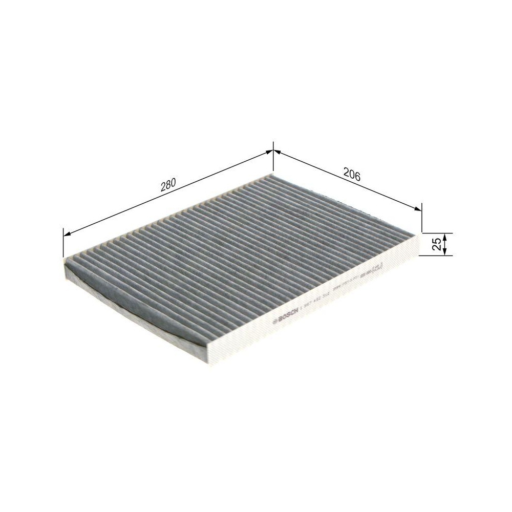 Filter, Innenraumluft BOSCH 1 987 432 312 für AUDI SEAT VW