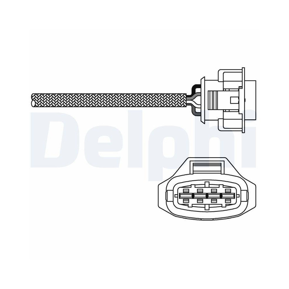 DELPHI ES10790-12B1 Lambdasonde f&uuml;r OPEL VAUXHALL GENERAL MOTORS