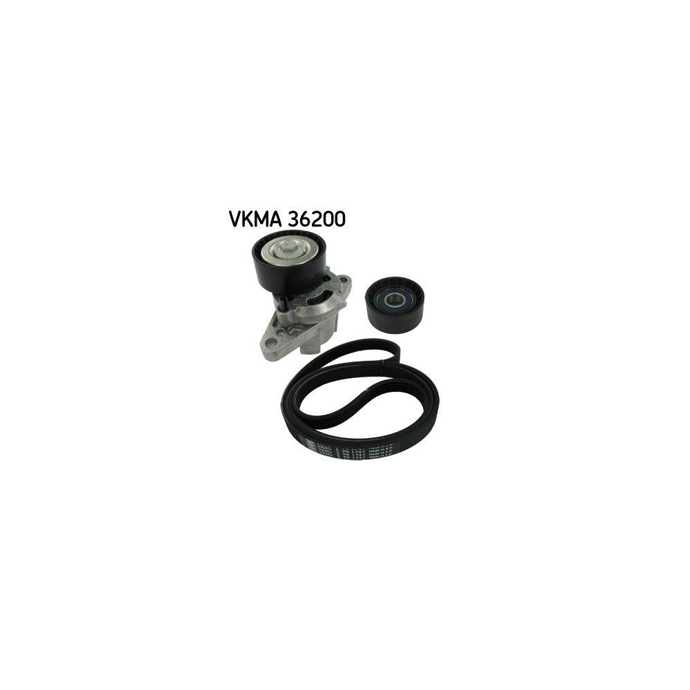 Keilrippenriemensatz SKF VKMA 36200 f&uuml;r FORD MERCEDES-BENZ MITSUBISHI NISSAN