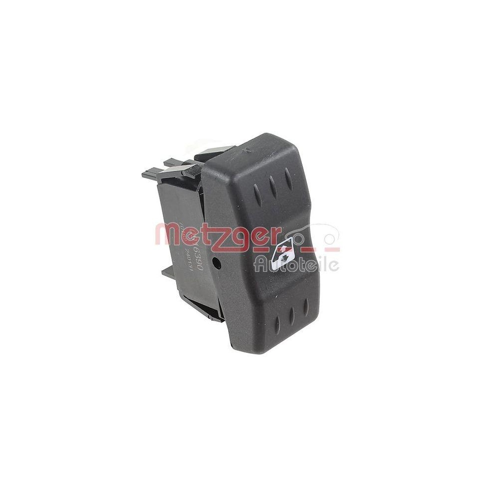 Schalter, Fensterheber METZGER 0916390 für RENAULT DACIA, Mittelkonsole