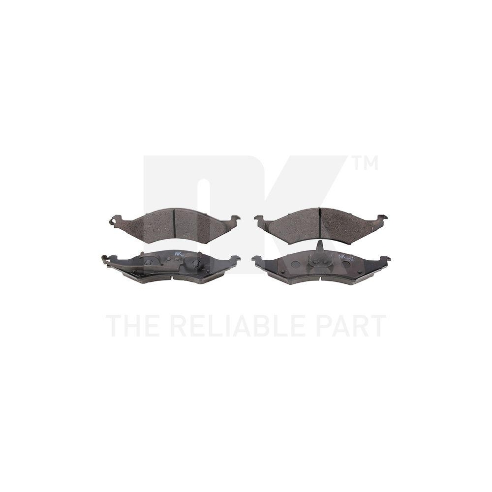 Bremsbelagsatz, Scheibenbremse NK 222540 f&uuml;r MERCURY FORD USA LINCOLN