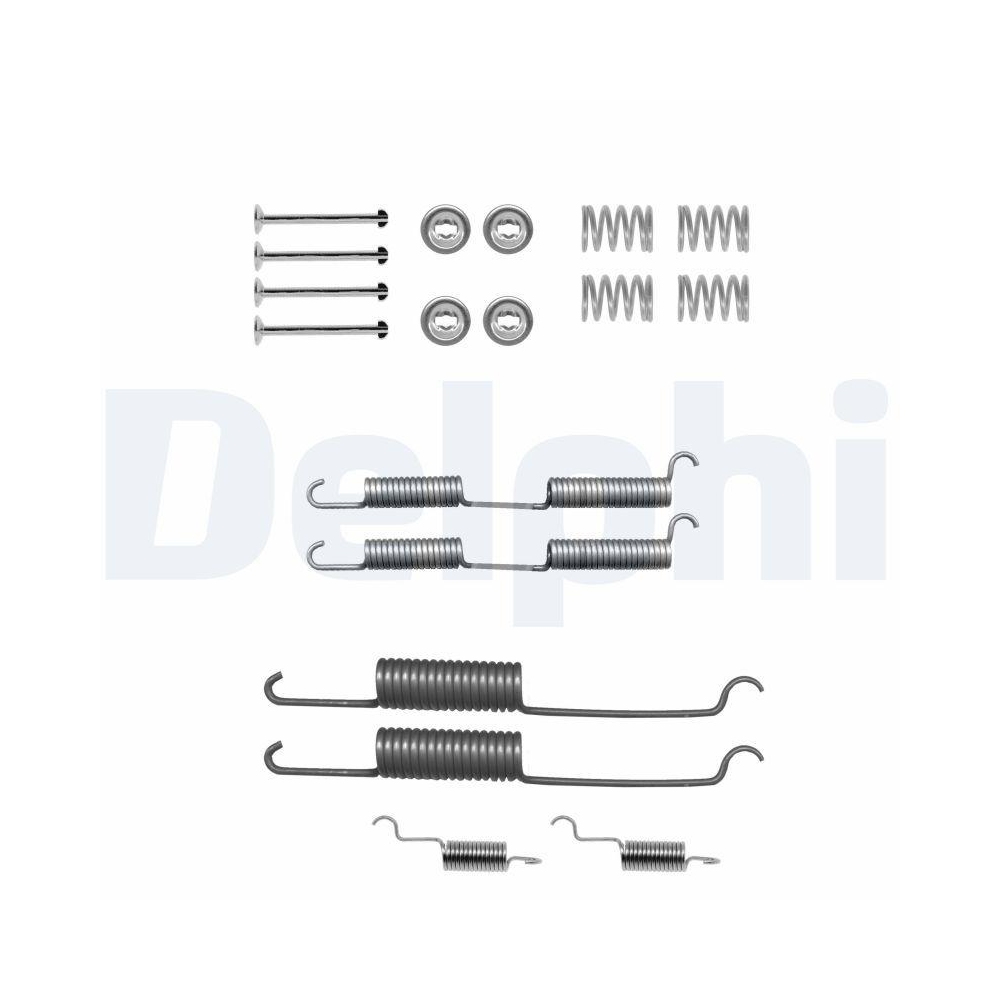 DELPHI LY1138 Zubeh&ouml;rsatz, Bremsbacken f&uuml;r MERCEDES-BENZ, Hinterachse