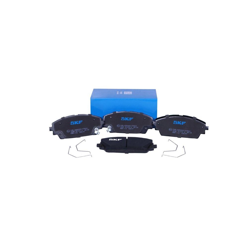 Bremsbelagsatz, Scheibenbremse SKF VKBP 81376 A f&uuml;r MAZDA, Vorderachse