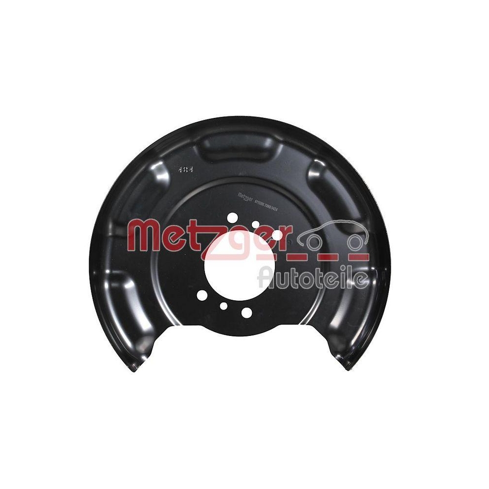 Spritzblech, Bremsscheibe METZGER 6115595 f&uuml;r HYUNDAI, Hinterachse links