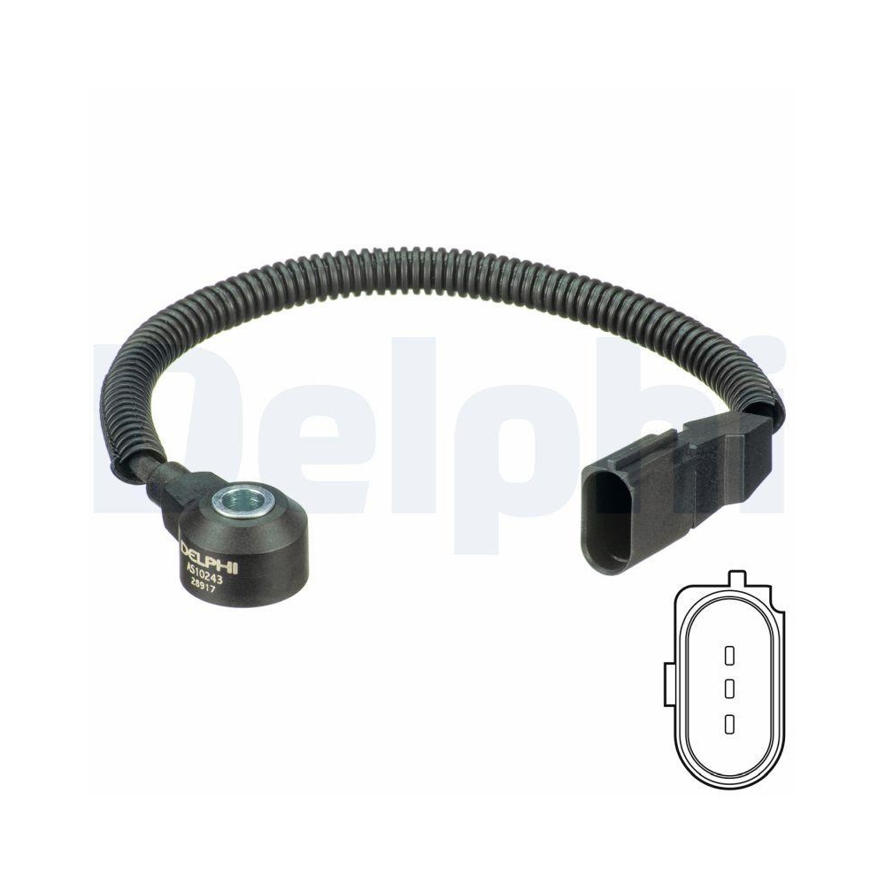 DELPHI AS10243 Klopfsensor f&uuml;r SKODA VW VAG