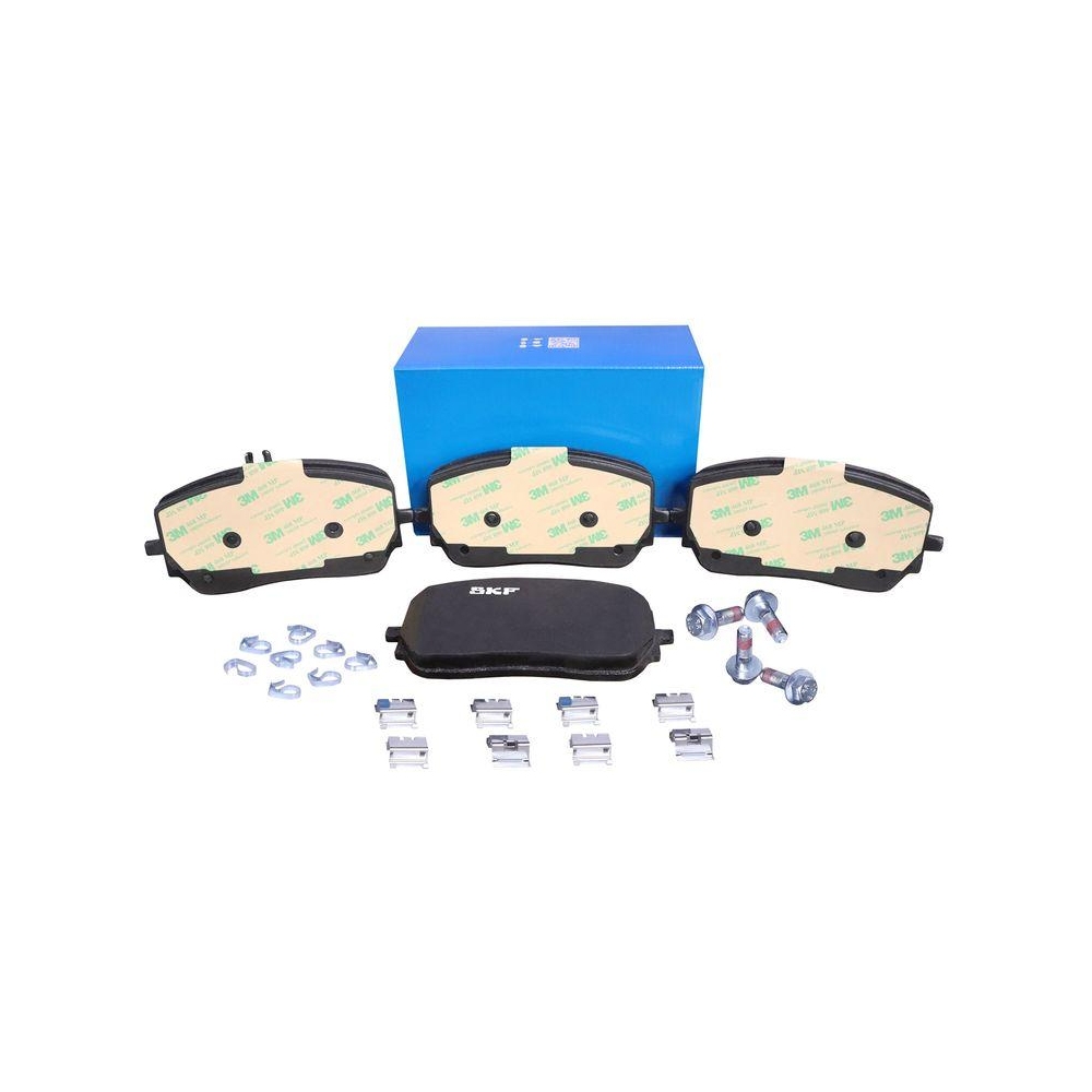 Bremsbelagsatz, Scheibenbremse SKF VKBP 81378 f&uuml;r MERCEDES-BENZ, Vorderachse