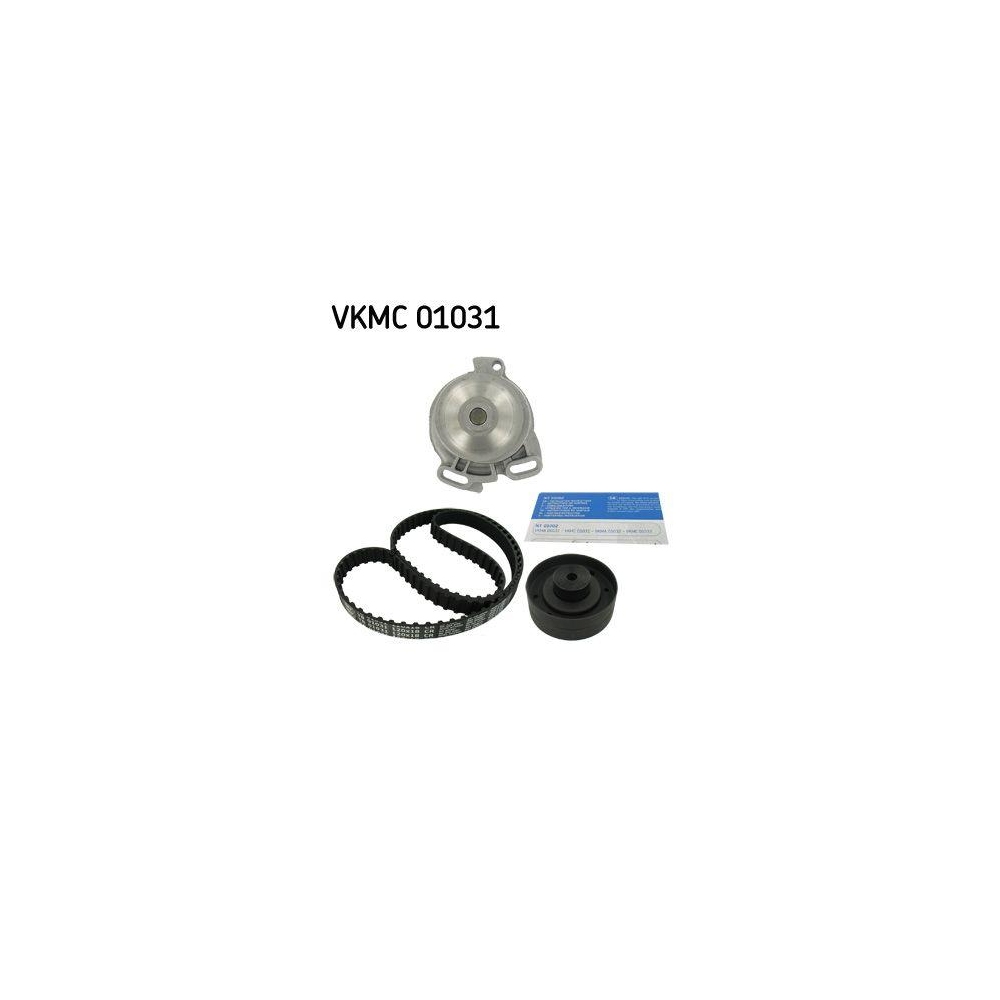 Wasserpumpe + Zahnriemensatz SKF VKMC 01031 f&uuml;r AUDI SEAT SKODA VOLVO VW